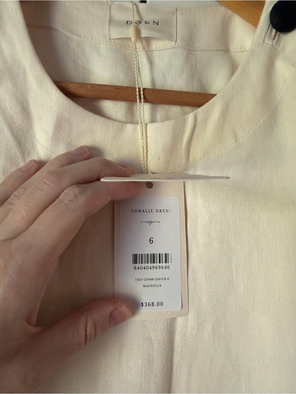 NWT Doen Coralie Dress ASO Meghan Markle - Picture 4 of 6